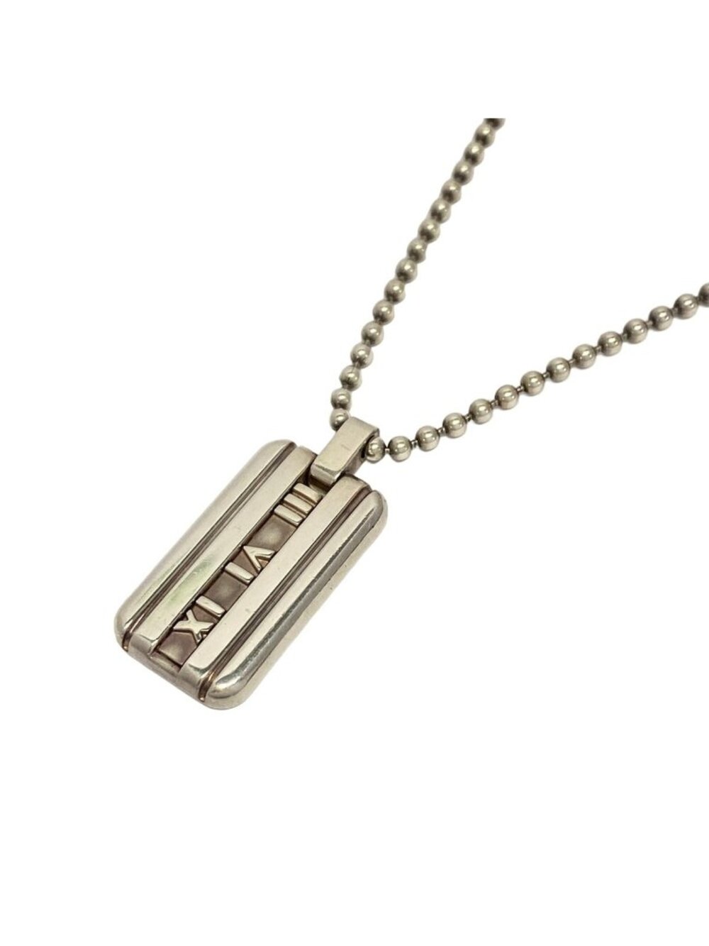 Tiffany & Co Necklace Atlas Silver